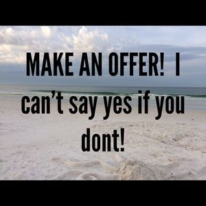 Make an offer! Any price! Won’t offend me :)